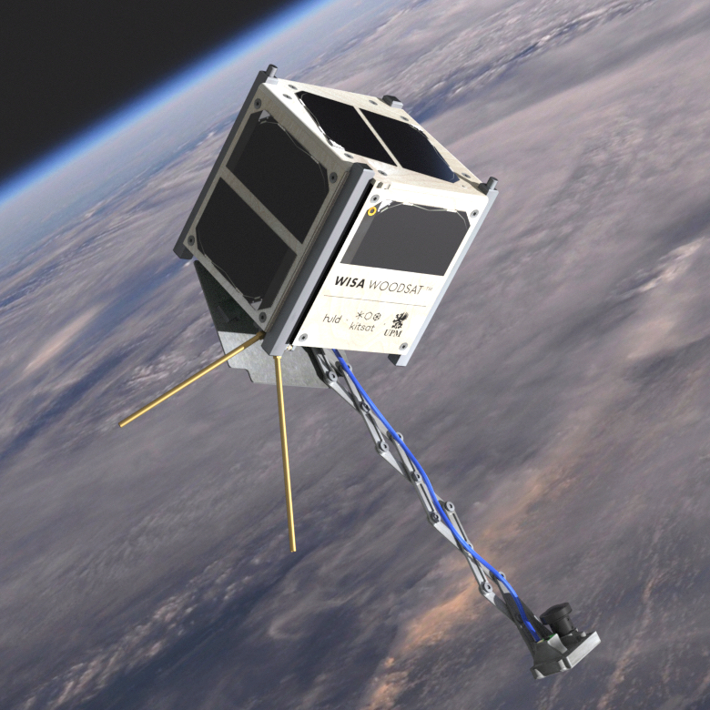 WISA Woodsat space mission with Sens4 sensor technology