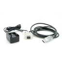 RS-232 to USB, 15 pin HD D-sub, 230VAC