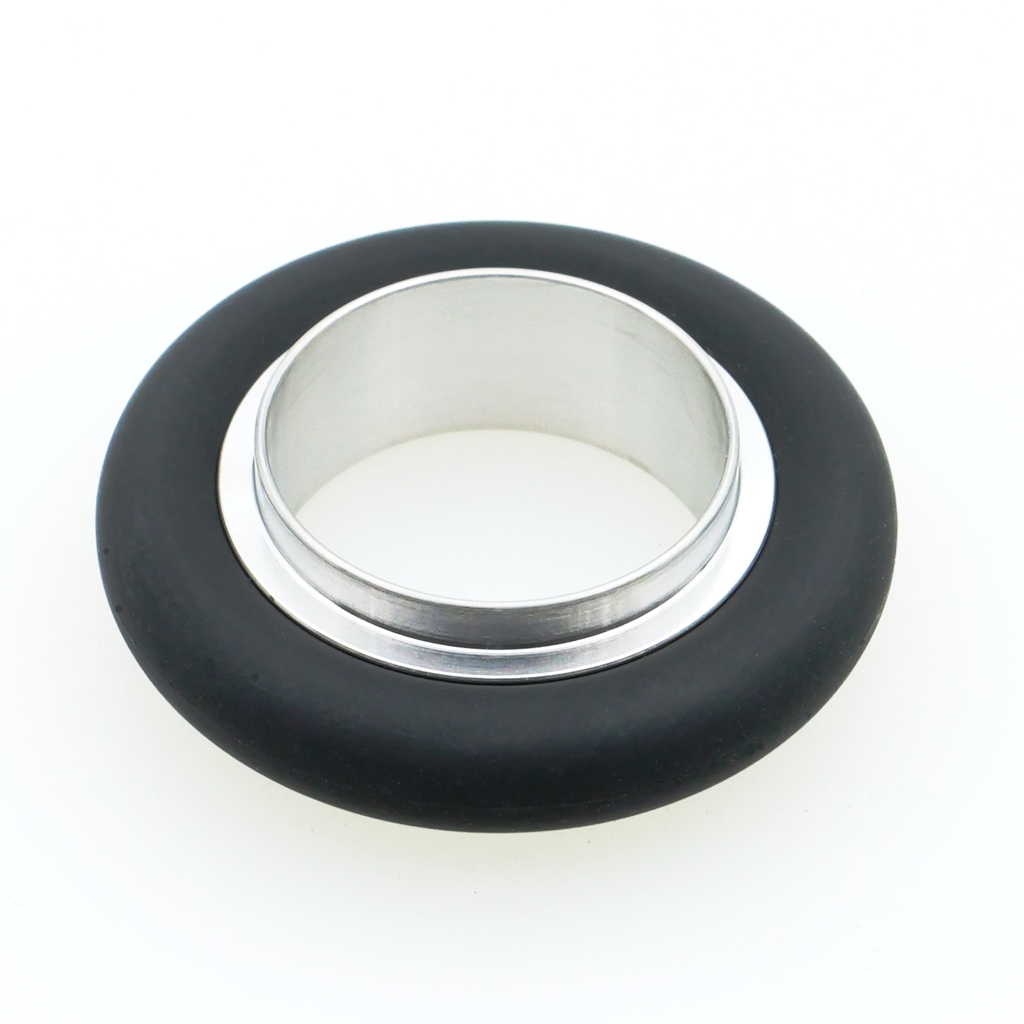 Centering ring DN 16 ISO-KF, Inox / FPM