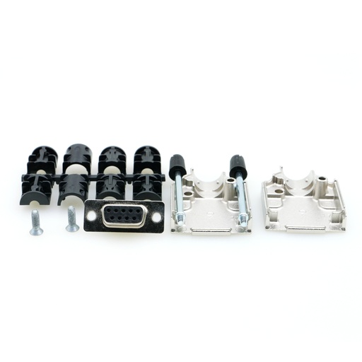 [CON-KIT-9F-DSUB] Connector Kit 9 pin Female D-sub